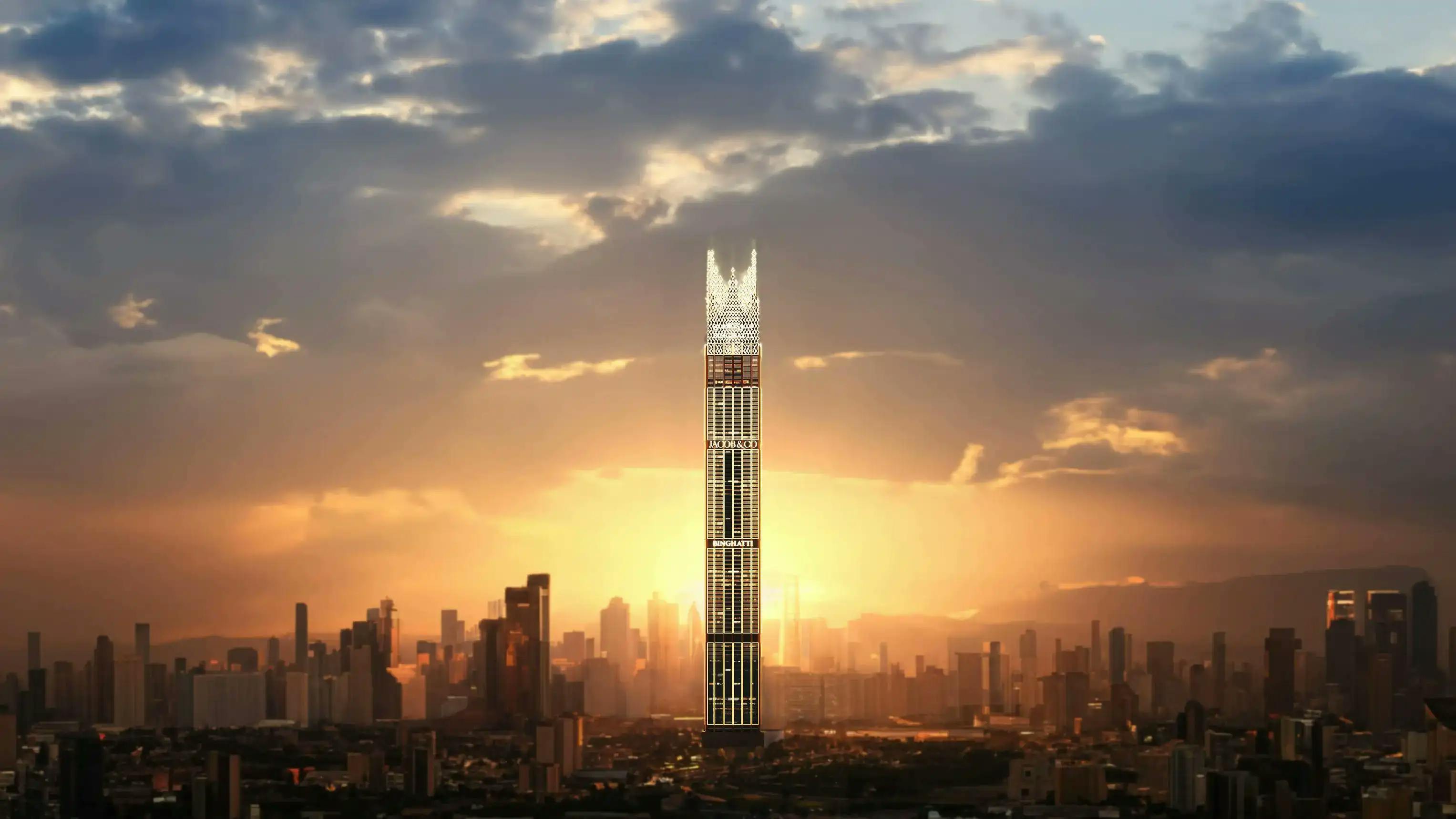 Burj Binghatti Jacob & Co by Binghatti