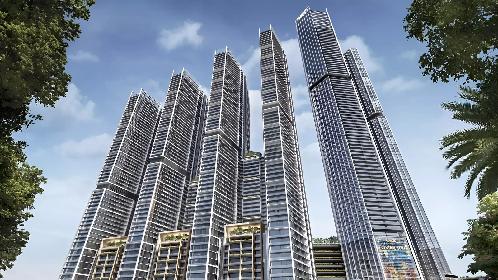 Sobha Central — Views